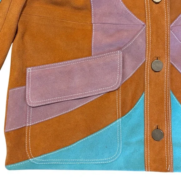 Free People EUC Suede Jacket Sz: XS - Picture 9 of 14